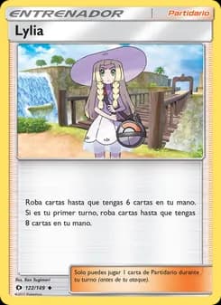 Lylia card in Spanish