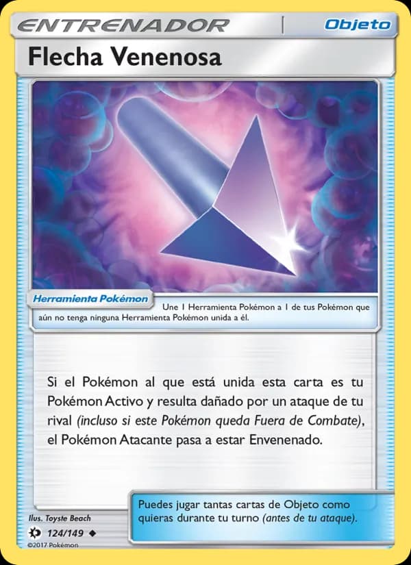 Flecha Venenosa card in Spanish