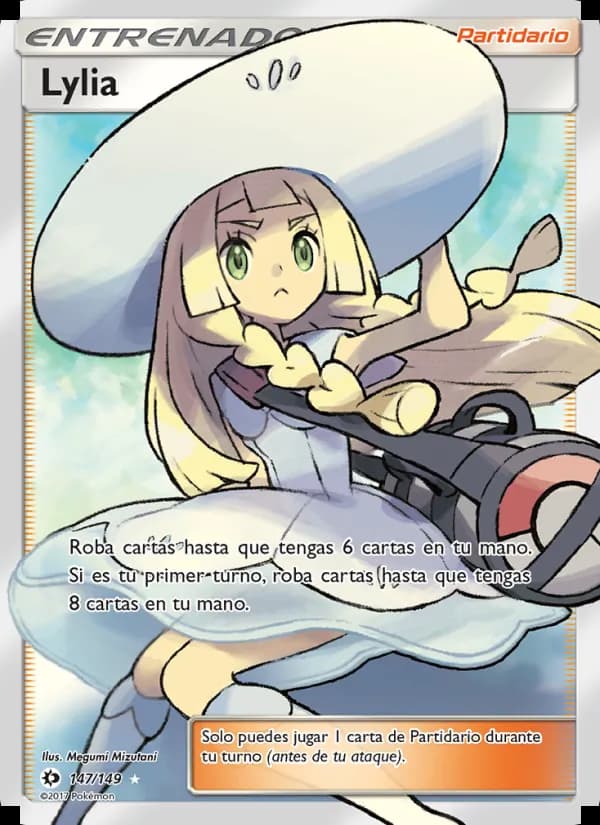 Lylia card in Spanish