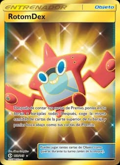 RotomDex card in Spanish