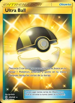 Ultra Ball card in Spanish