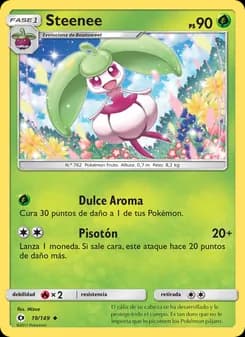 Steenee card in Spanish