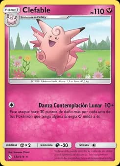 Clefable card in Spanish