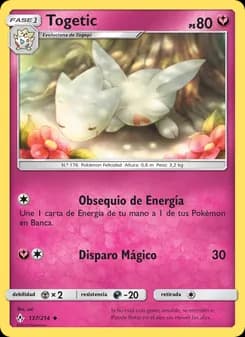 Togetic card in Spanish