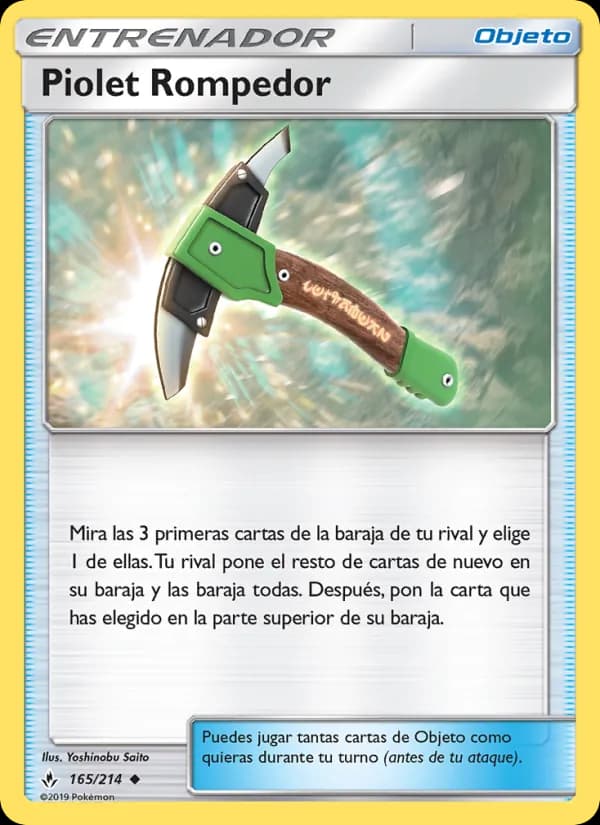 Piolet Rompedor card in Spanish