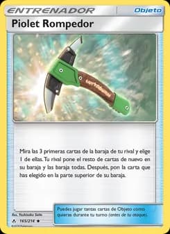 Piolet Rompedor card in Spanish