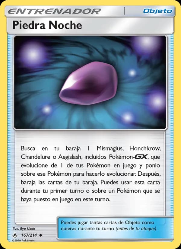 Piedra Noche card in Spanish