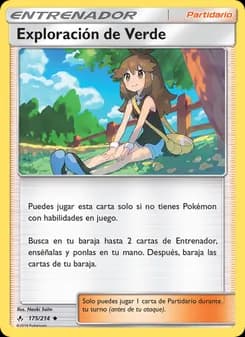 Exploración de Verde card in Spanish