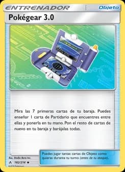 Pokégear 3.0 card in Spanish