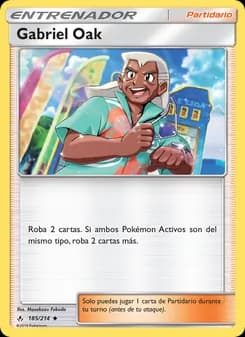 Gabriel Oak card in Spanish