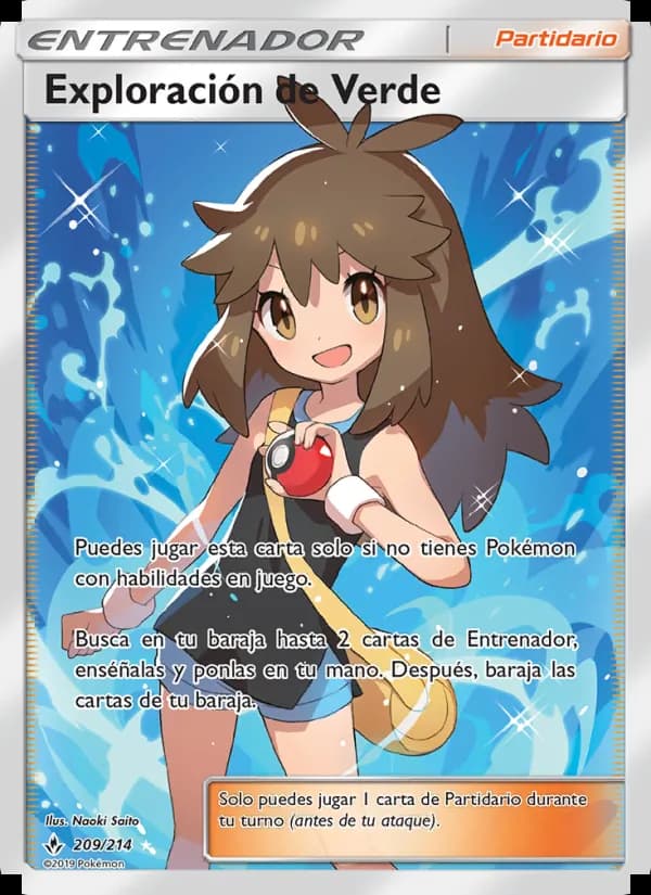 Exploración de Verde card in Spanish