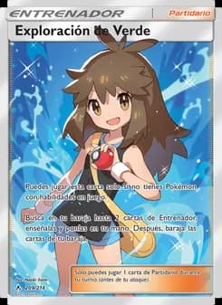 Exploración de Verde card in Spanish
