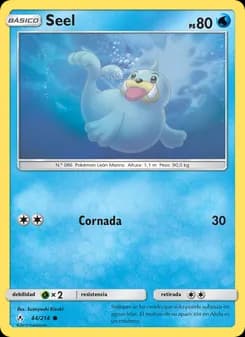 Seel card in Spanish
