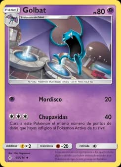 Golbat card in Spanish