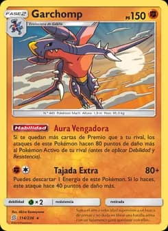 Garchomp card in Spanish
