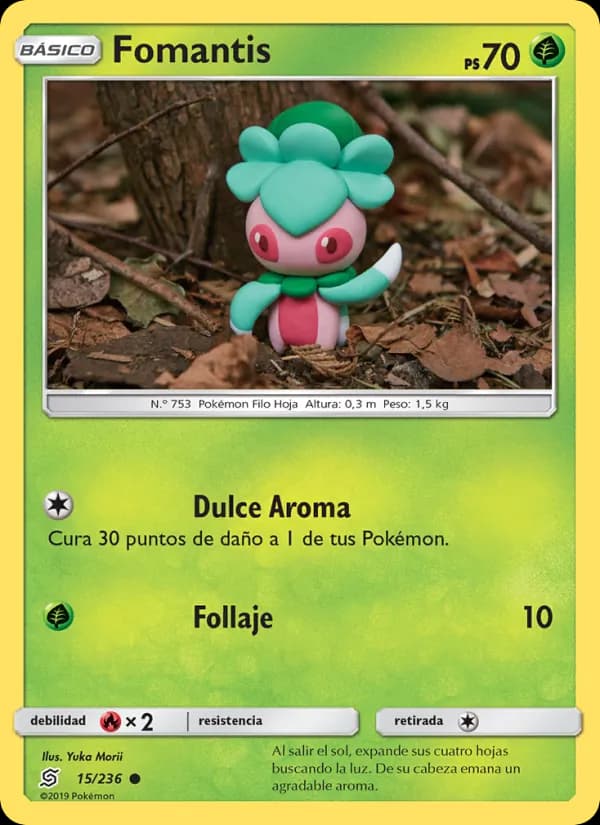 Fomantis card in Spanish