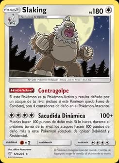 Slaking card in Spanish