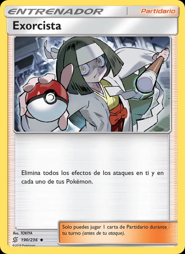 Exorcista card in Spanish