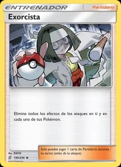 Exorcista card in Spanish