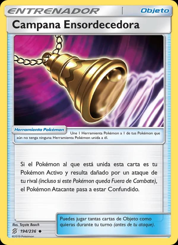 Campana Ensordecedora card in Spanish
