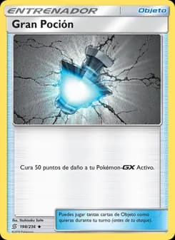 Gran Poción card in Spanish