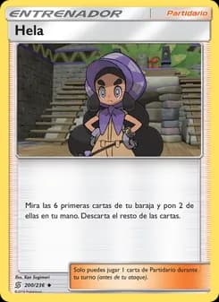Hela card in Spanish