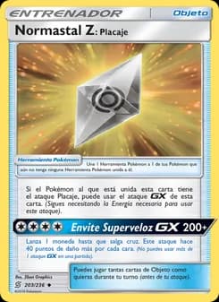 Normastal Z: Placaje card in Spanish