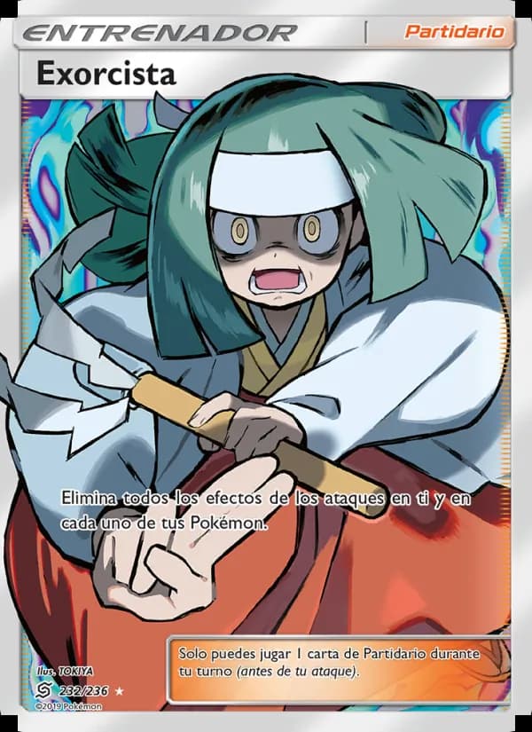 Exorcista card in Spanish