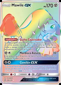 Mawile GX card in Spanish