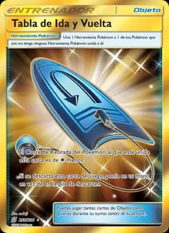 Tabla de Ida y Vuelta card in Spanish