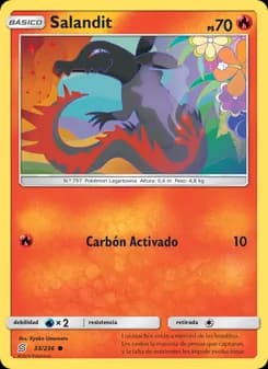 Salandit card in Spanish