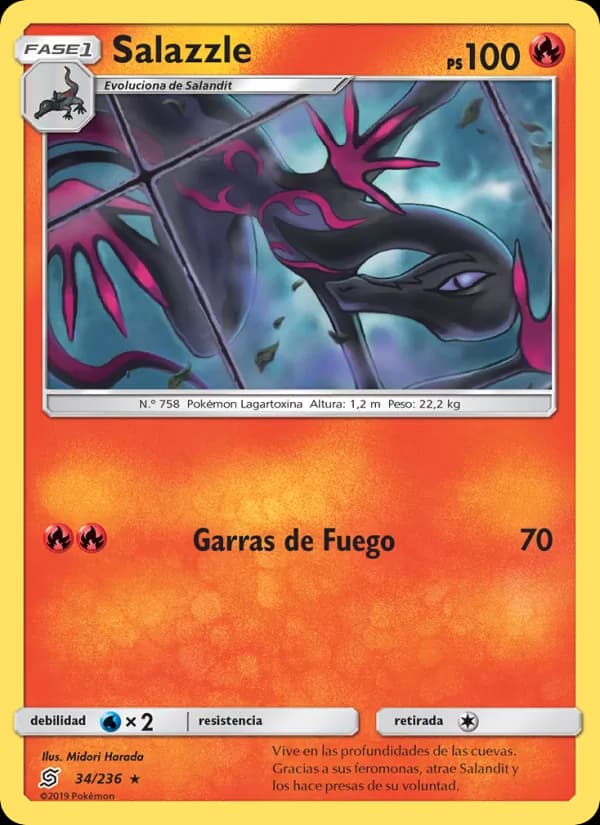 Salazzle card in Spanish