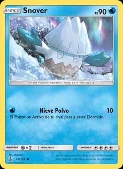 Snover card in Spanish
