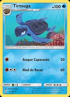 Tirtouga card in Spanish