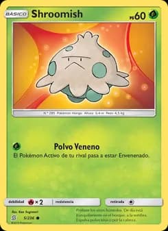 Shroomish card in Spanish