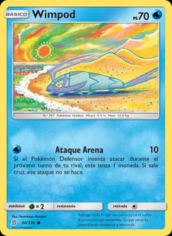 Wimpod card in Spanish