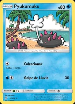 Pyukumuku card in Spanish