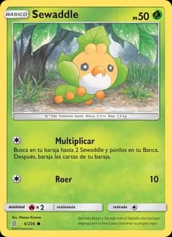 Sewaddle card in Spanish