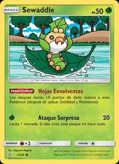 Sewaddle card in Spanish
