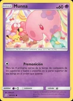Munna card in Spanish