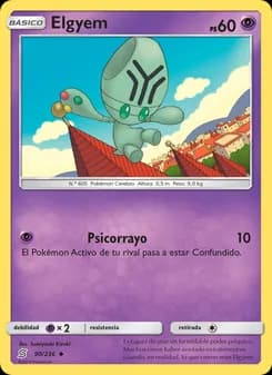 Elgyem card in Spanish