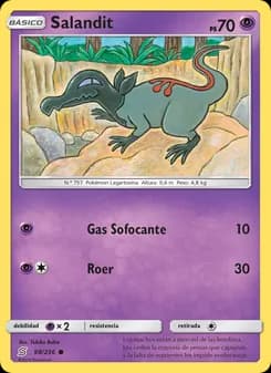 Salandit card in Spanish