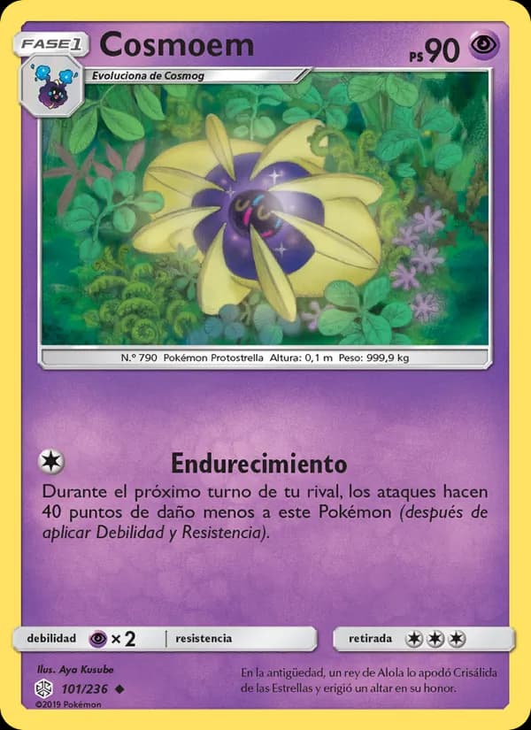 Cosmoem card in Spanish