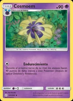 Cosmoem card in Spanish