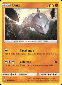 Onix card in Spanish