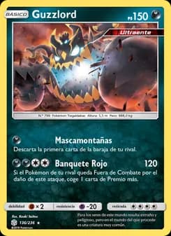 Guzzlord card in Spanish