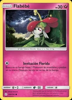 Flabébé card in Spanish