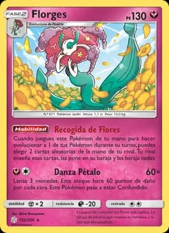 Florges card in Spanish