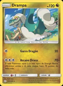 Drampa card in Spanish