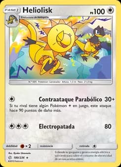 Heliolisk card in Spanish